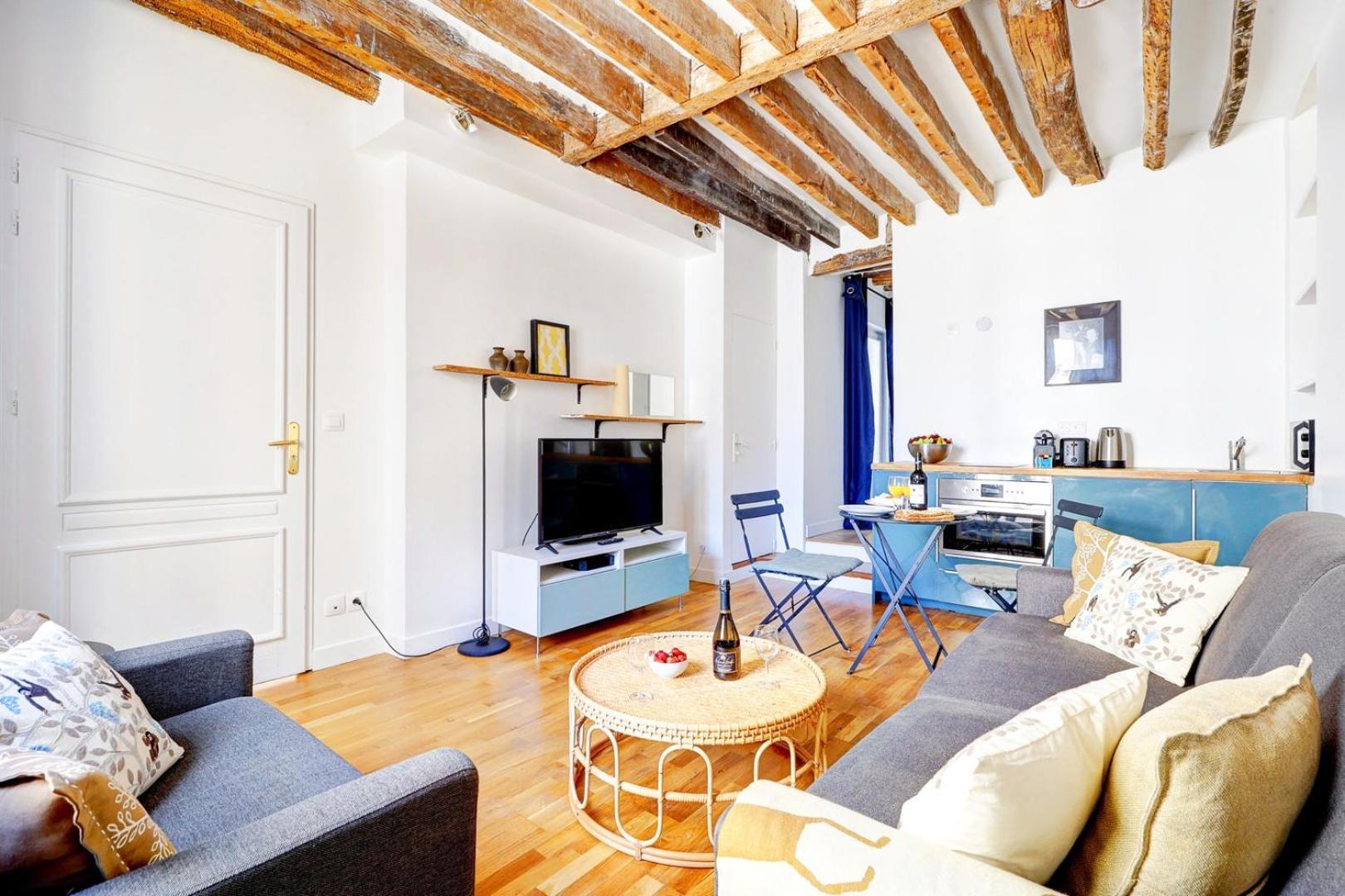 Bluestay 283 - Superbe Appartement Dans Le Marais Párizs Kültér fotó